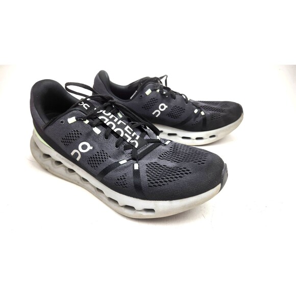 On Mens Cloudsurfer Black Running Shoes Sneakers Size 13 main image 9